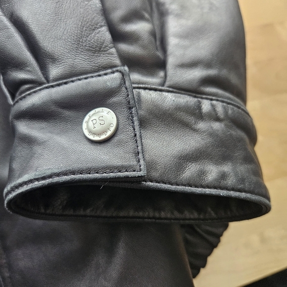 Wilson's Leather Pelle Studio Mens Black Jacket Sz 3X - Picture 4 of 13